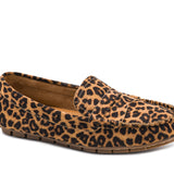 Corky's Penny For Your Thoughts Moccasin Loafer - Leopard Faux Suede