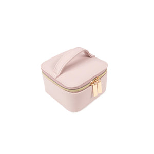 Travel Jewelry Case with Pouch in pink at ooh la la! in Grapevine TX 76051