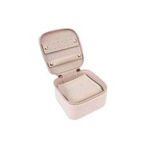 Travel Jewelry Case with Pouch in pink at ooh la la! in Grapevine TX 76051