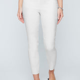 Oyster Renuar R1542, pull on ankle pants, women's slimming trousers, cigarette pants for work, comfortable dress pants, Renuar professional wear, stretch ankle pants. at ooh la la! in Grapevine TX 76051
