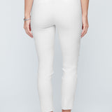 Oyster Renuar R1542, pull on ankle pants, women's slimming trousers, cigarette pants for work, comfortable dress pants, Renuar professional wear, stretch ankle pants. at ooh la la! in Grapevine TX 76051