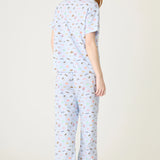 PJ Salvage Whimsy Shoes Cropped PJ Set at ooh la la! in Grapevine TX 76051