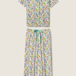 PJ Salvage Whimsy Lipstick Cropped PJ Set at ooh la la in Grapevine TX 76051