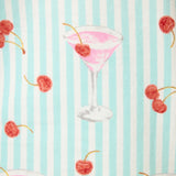 PJ Salvage Ma Cherie Cherry Print 3-Piece Print Flannel PJ Set at ooh la la! in Grapevine TX 76051