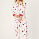 PJ Salvage Let's Get Toasty 3-Piece Print Flannel PJ Set at ooh la la! in Grapevine TX 76051