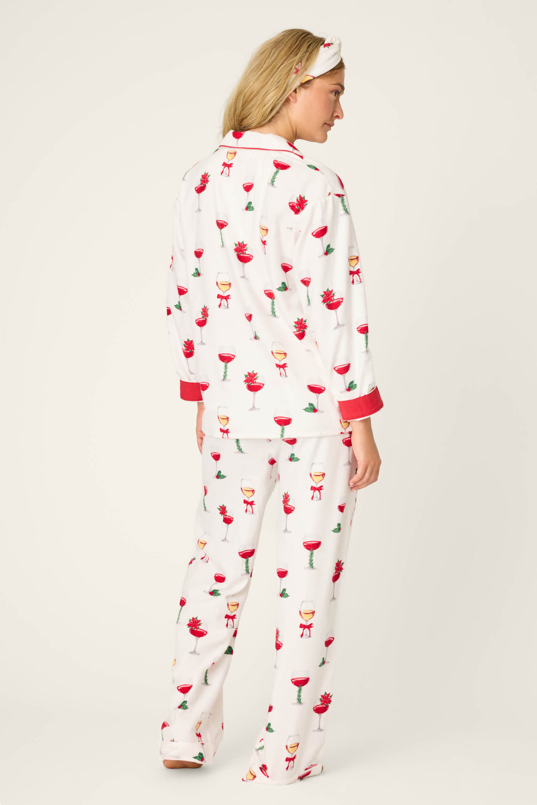 PJ Salvage Let's Get Toasty 3-Piece Print Flannel PJ Set at ooh la la! in Grapevine TX 76051