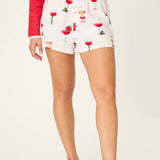 PJ Salvage Let's Get Toasty Flannel Shorts at ooh la la! in Grapevine TX 76051