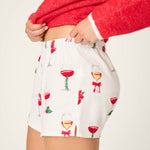 PJ Salvage Let's Get Toasty Flannel Shorts at ooh la la! in Grapevine TX 76051