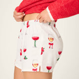 PJ Salvage Let's Get Toasty Flannel Shorts at ooh la la! in Grapevine TX 76051