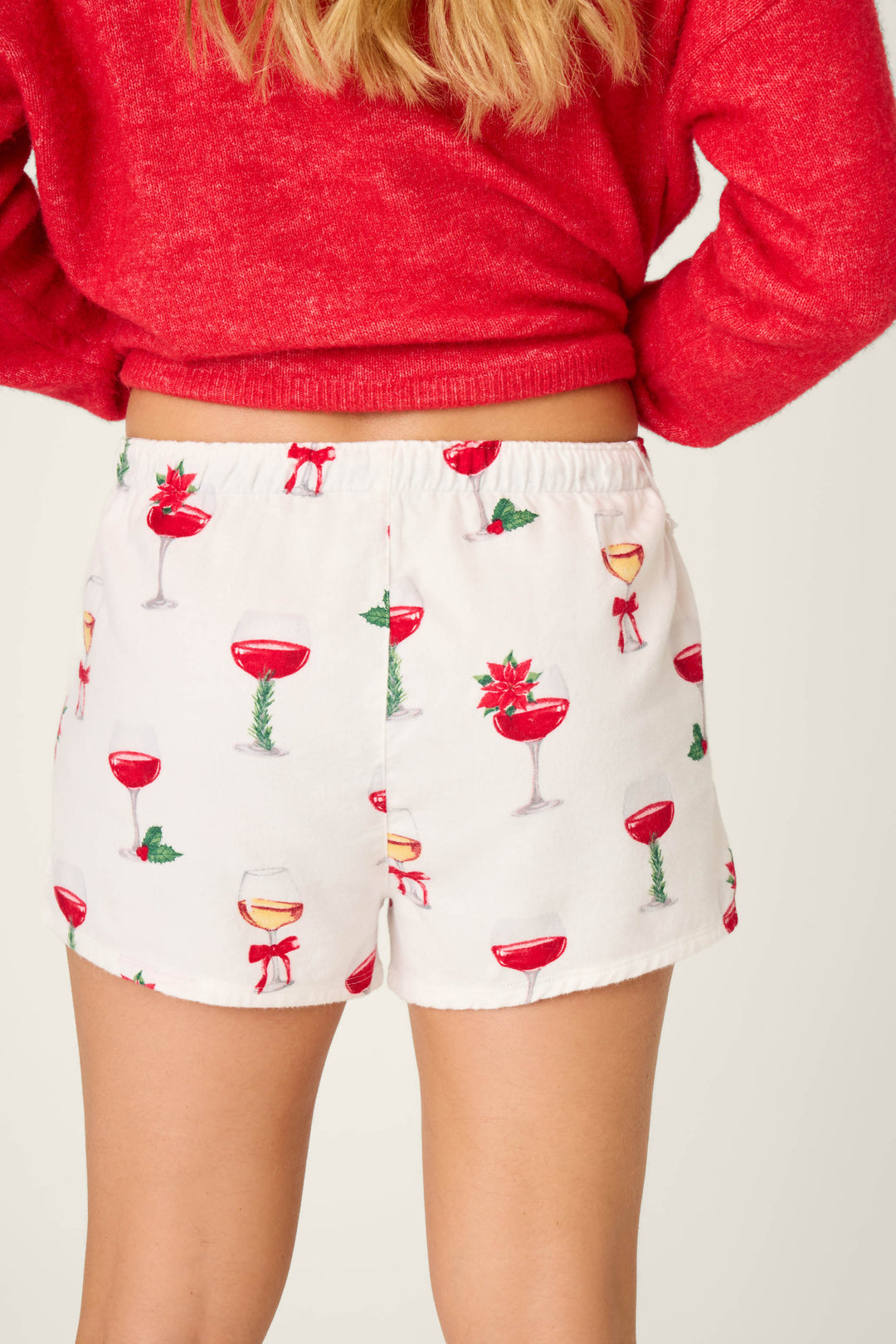 PJ Salvage Let's Get Toasty Flannel Shorts at ooh la la! in Grapevine TX 76051