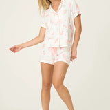 PJ Salvage, Women Sleepwear, 3-Piece PJ Set, Comfortable Sleepwear, Stylish Pajamas, Paloma Mama Sweet Sips at ooh la la! in Grapevine TX 76051