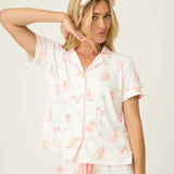 PJ Salvage, Women Sleepwear, 3-Piece PJ Set, Comfortable Sleepwear, Stylish Pajamas, Paloma Mama Sweet Sips at ooh la la! in Grapevine TX 76051