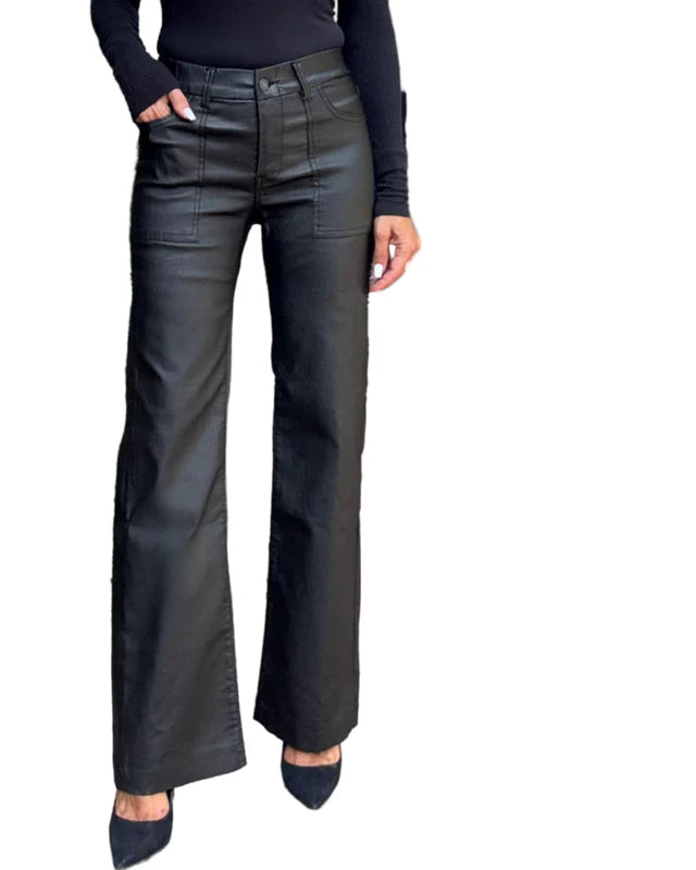 Bevy Flog Romi Vegan Pant in black at ooh la la! in Grapevine TX 76051