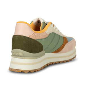 Woden Ronja Plateau Sneaker in algae multi at ooh la la! in Grapevine TX 76051