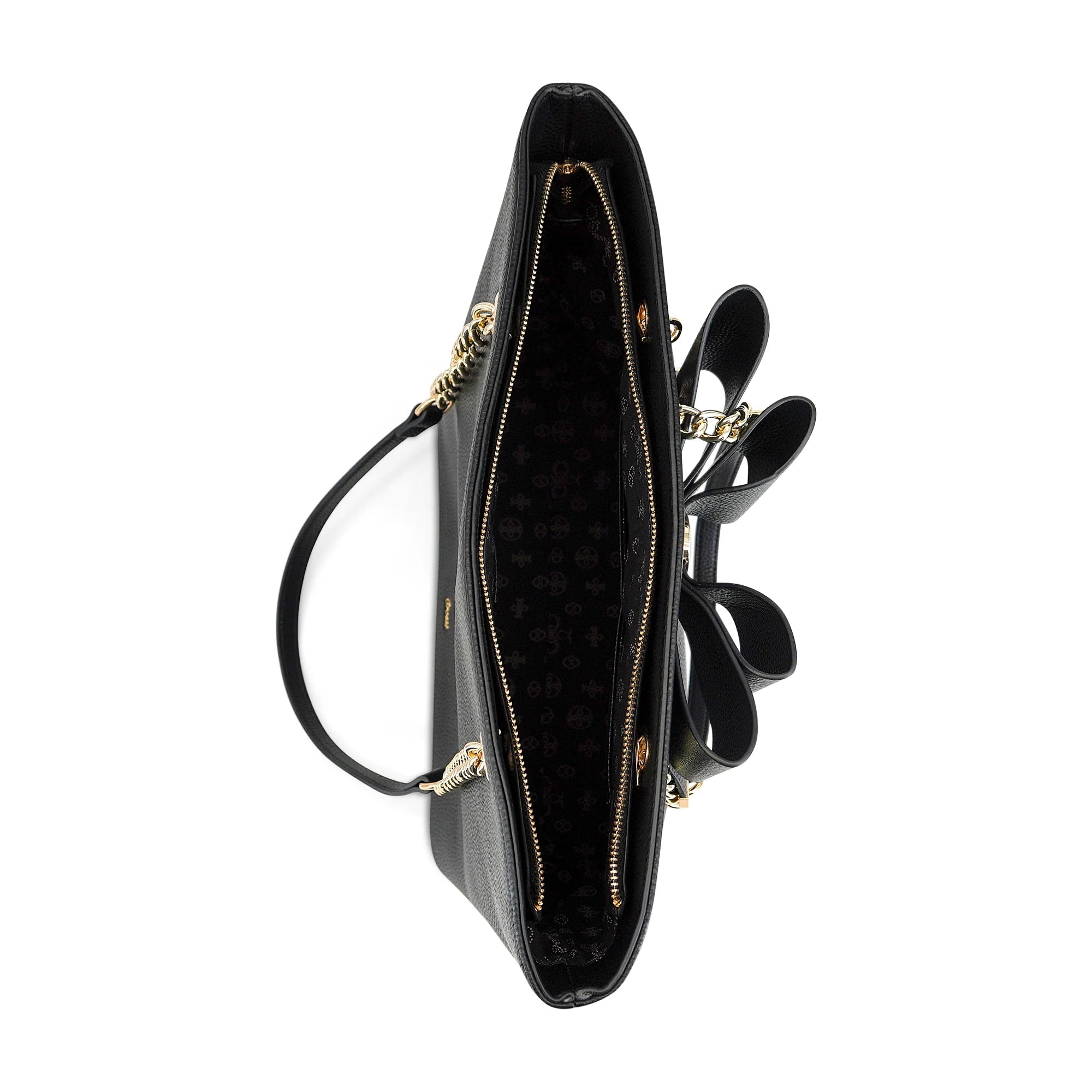 Aubrey bow tote in black, vegan leather handbag, large bow purse, designer tote bag, ethical fashion, Mother's Day gift for her, spring fashion accessories, spacious shoulder bag, black bow bag
ooh la la! in Grapevine TX 76051