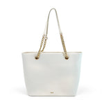 Aubrey bow tote in white, vegan leather handbag, large bow purse, designer tote bag, ethical fashion, Mother's Day gift for her, spring fashion accessories, spacious shoulder bag, white bow bag
ooh la la! in Grapevine TX 76051