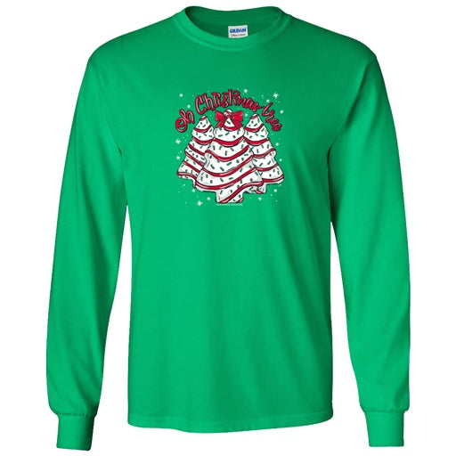 Oh Christmas Tree Long Sleeve Tee at ooh la la! in Grapevine TX 76051