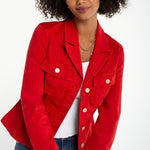 Liverpool Peplum Jacket With Tab Detail Ooh La La! in Grapevine TX 76051