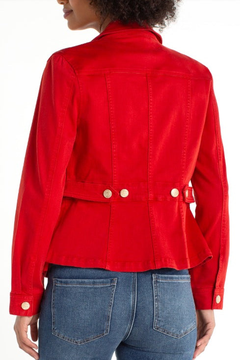 Liverpool Peplum Jacket With Tab Detail Ooh La La! in Grapevine TX 76051
