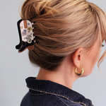 Navy Cowgirl Boot Claw Hair Clip at ooh la la! in Grapevine TX 76051
