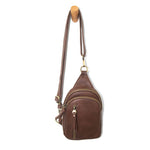 Joy Susan Skyler Sling Bag in Mocha at ooh la la! in Grapevine TX 76051