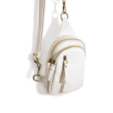 Joy Susan Skyler Sling Bag in White at ooh la la! in Grapevine TX 76051