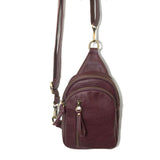 Joy Susan Skyler Sling Bag in Wine at ooh la la! in Grapevine TX 76051