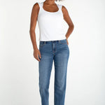 Liverpool Sleeveless Built in Bra Knit Top at Ooh La La! in Grapevine TX 76051