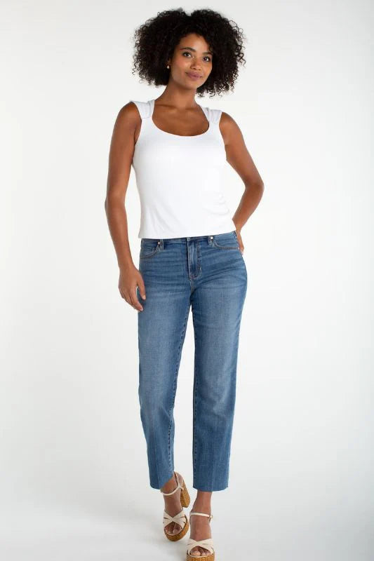 Liverpool Sleeveless Built in Bra Knit Top at Ooh La La! in Grapevine TX 76051