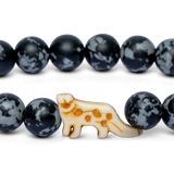 Fahlo The Ascent Bracelet - Snow Leopard in papillae stone at ooh la la! in Grapevine TX 76051