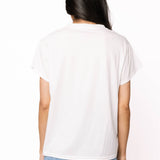 Queen of Sparkles White ‘USA’ Icon Tee - Patriotic Fashion