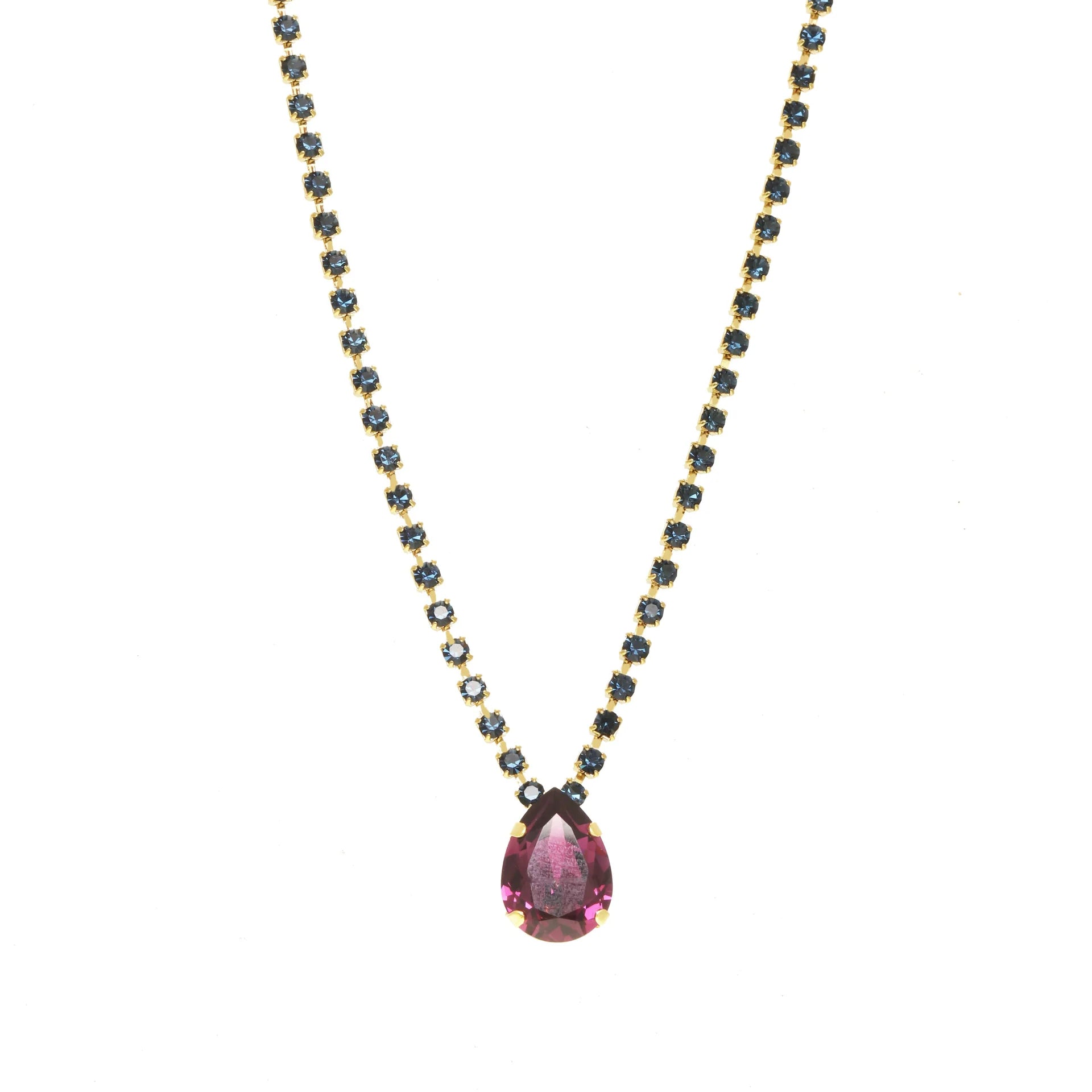 TOVA Milli Necklace in Earth, Wind & Fire Montana/Amethyst at ooh la la! in Grapevine TX 76051