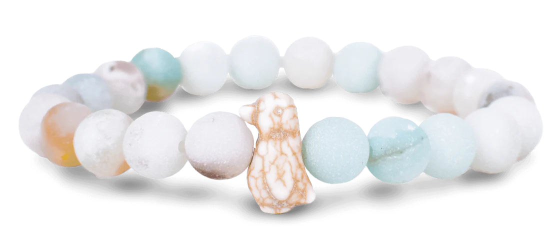 The Fahlo Passage Bracelet - Penguin in sky stone at ooh la la! in Grapevine TX 76051