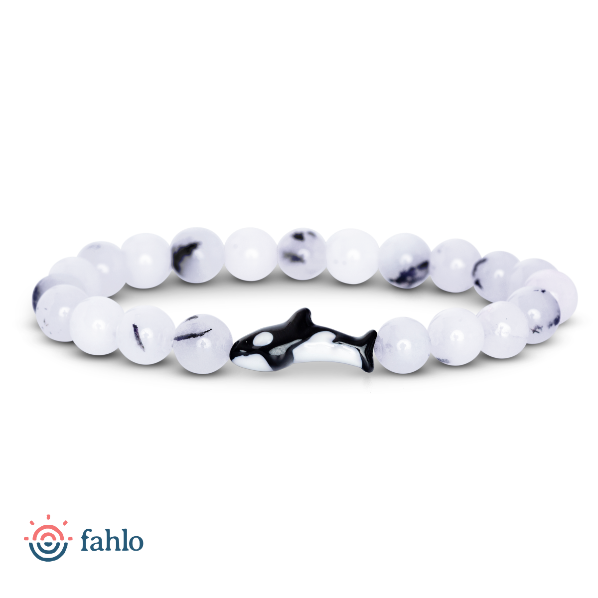 Fahlo Cruise Bracelet – Orca Tracking Bracelet in saltstone at ooh la la!
 in Grapevine TX 76051