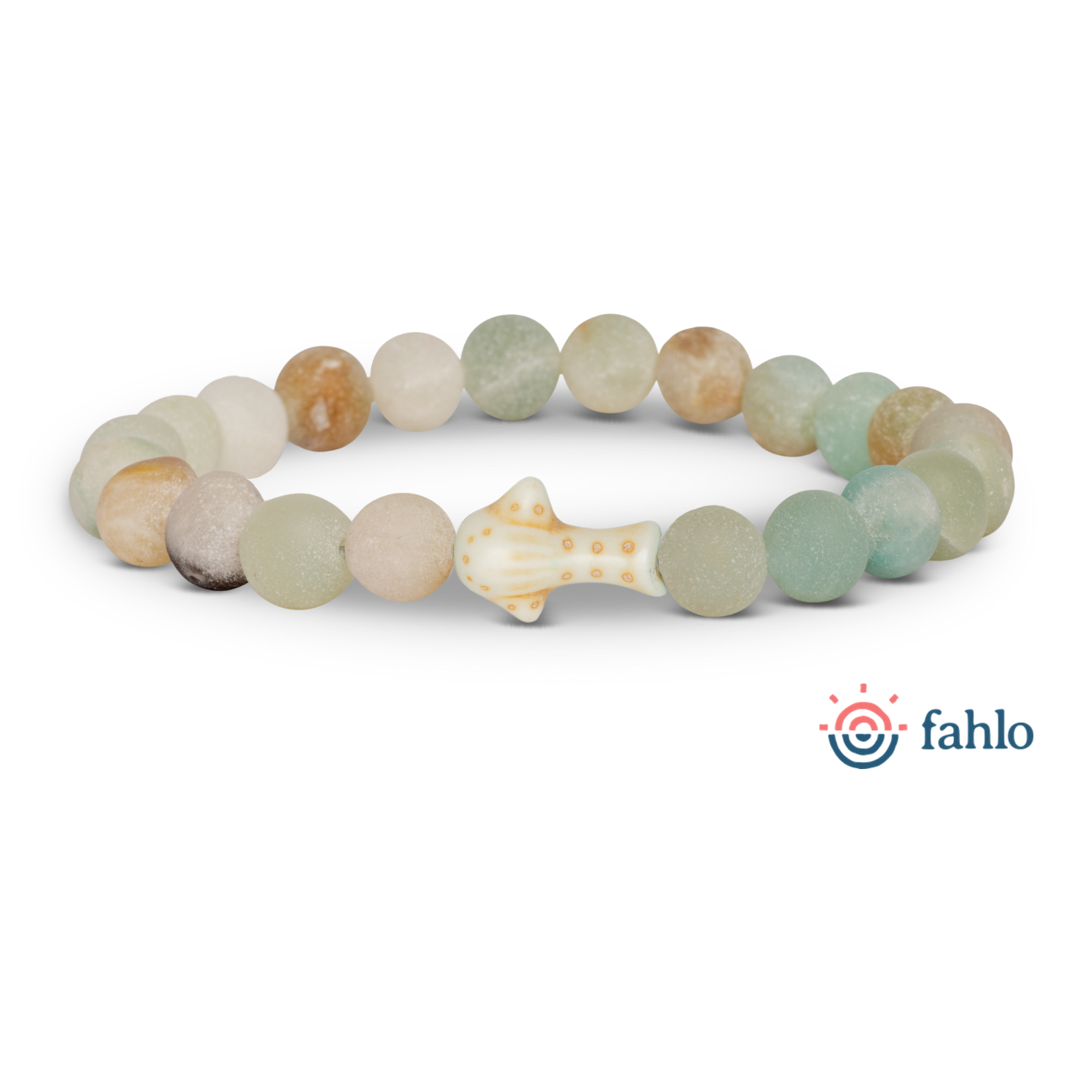 The Fahlo Quest Bracelet - Whale Shark in sky stone at ooh la la! in Grapevine TX 76051