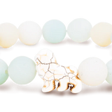 The Fahlo Excursion Bracelet - Lion in sky stone at ooh la la! in Grapevine TX 76051