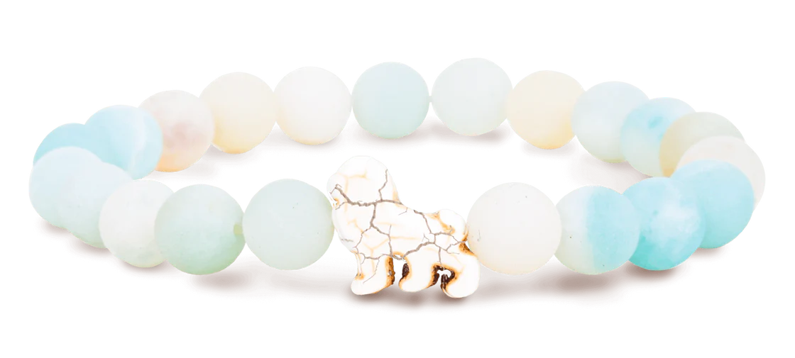 The Fahlo Excursion Bracelet - Lion in sky stone at ooh la la! in Grapevine TX 76051