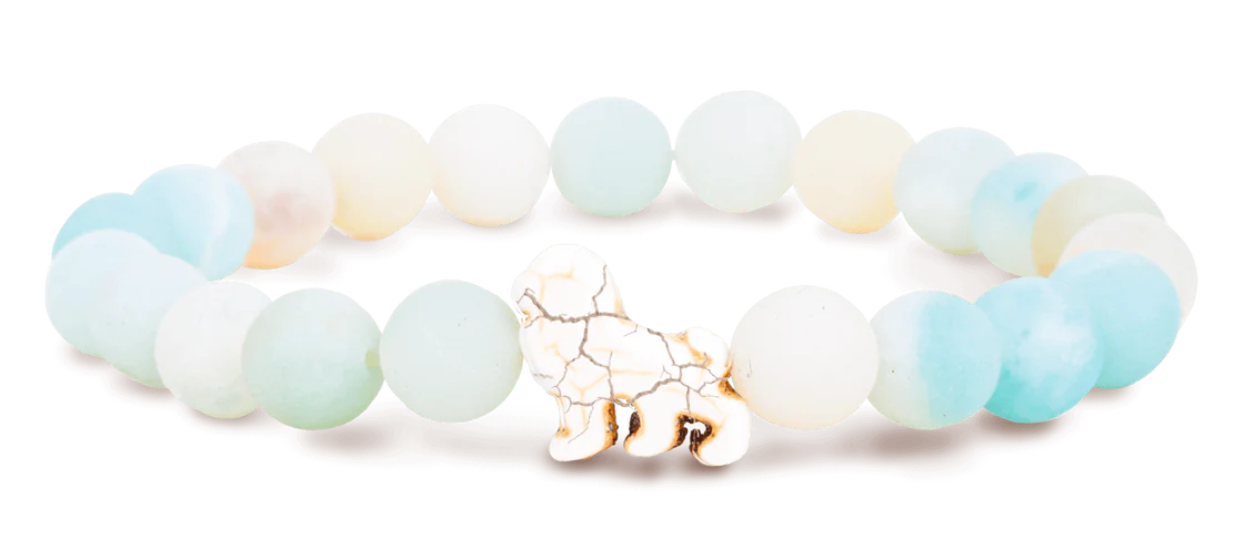 The Fahlo Excursion Bracelet - Lion in sky stone at ooh la la! in Grapevine TX 76051