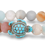 The Fahlo Journey Bracelet - Turtle in sky stone at ooh la la! in Grapevine TX 76051