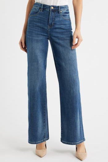 Liverpool Stride High Rise Wide Leg Jeans - 1