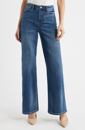 Liverpool Stride High Rise Wide Leg Jeans - 1