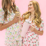 Fruit Cocktail Pajamas Short Set with Ruffle at ooh la la! in Grapevine TX 76051