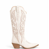 Amora Heart Western Boot - White at ooh la la! in Grapevine TX 76051