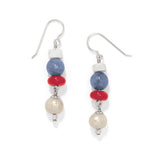 Brighton Americana Beach French Wire Earrings at ooh la la! in Grapevine TX 76051