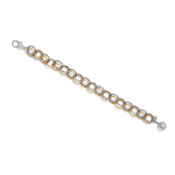 Brighton Pebble Link Two Tone Bracelet at Ooh La La! in Grapevine TX 76051