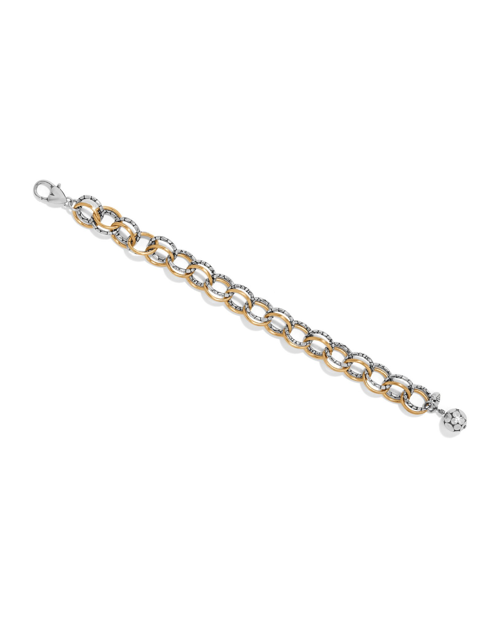 Brighton Pebble Link Two Tone Bracelet at Ooh La La! in Grapevine TX 76051
