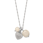 Brighton One Heart Pearl Short Necklace at ooh la la! in Grapevine TX 76051