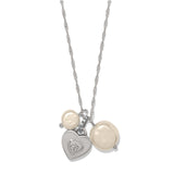 Brighton One Heart Pearl Short Necklace at ooh la la! in Grapevine TX 76051