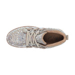Corky's Campfire Rhinestone Bootie covered in sparkling crystals with lug sole at ooh la la! in Grapevine TX 76051