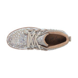 Corky's Campfire Rhinestone Bootie covered in sparkling crystals with lug sole at ooh la la! in Grapevine TX 76051